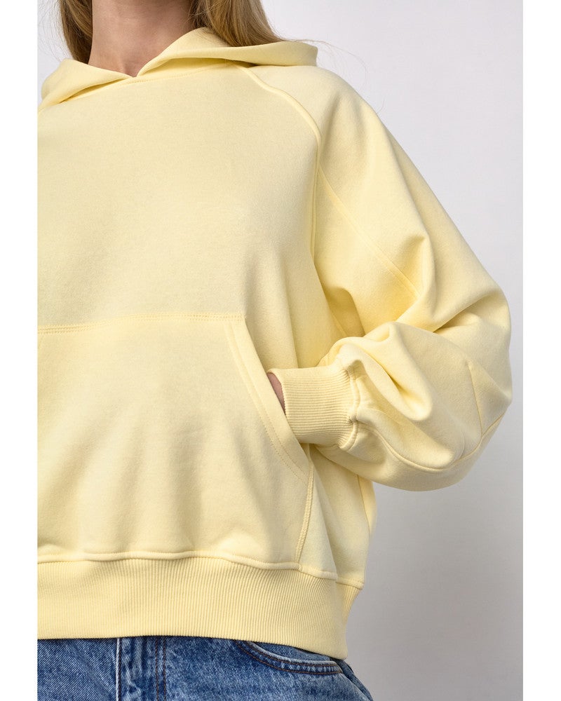 VEMIA-HOODIE Sweat Geel VEMIA-HOODIE Sweat Geel