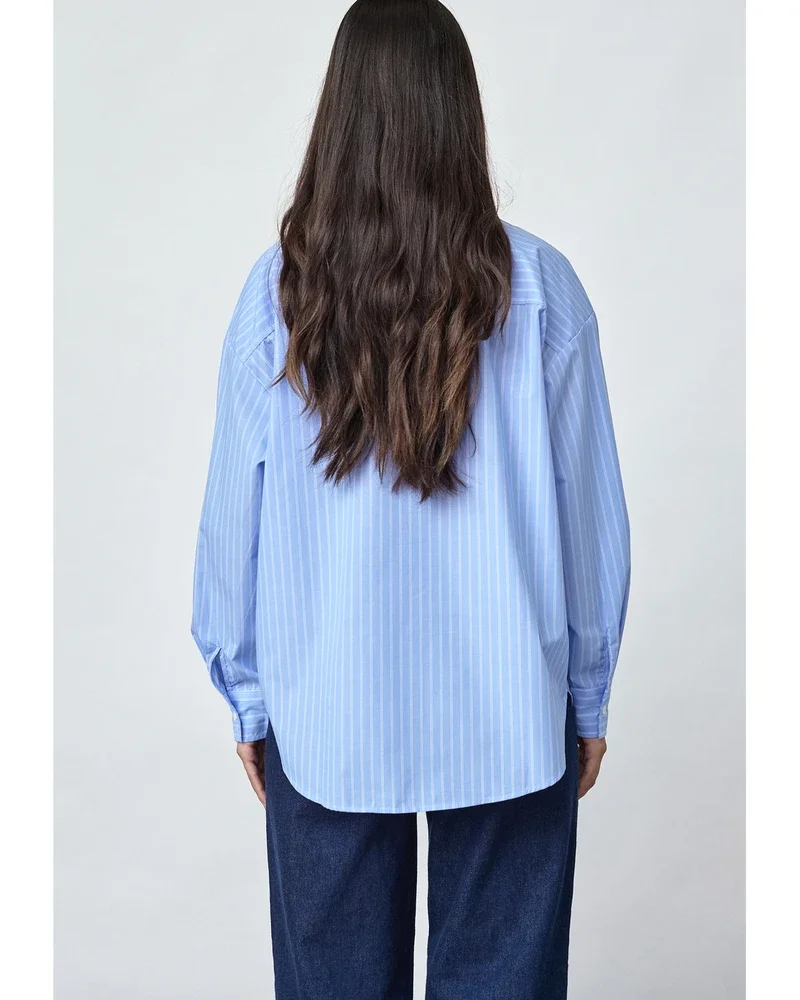 VANYA-SH Shirts Blauw VANYA-SH Shirts Blauw