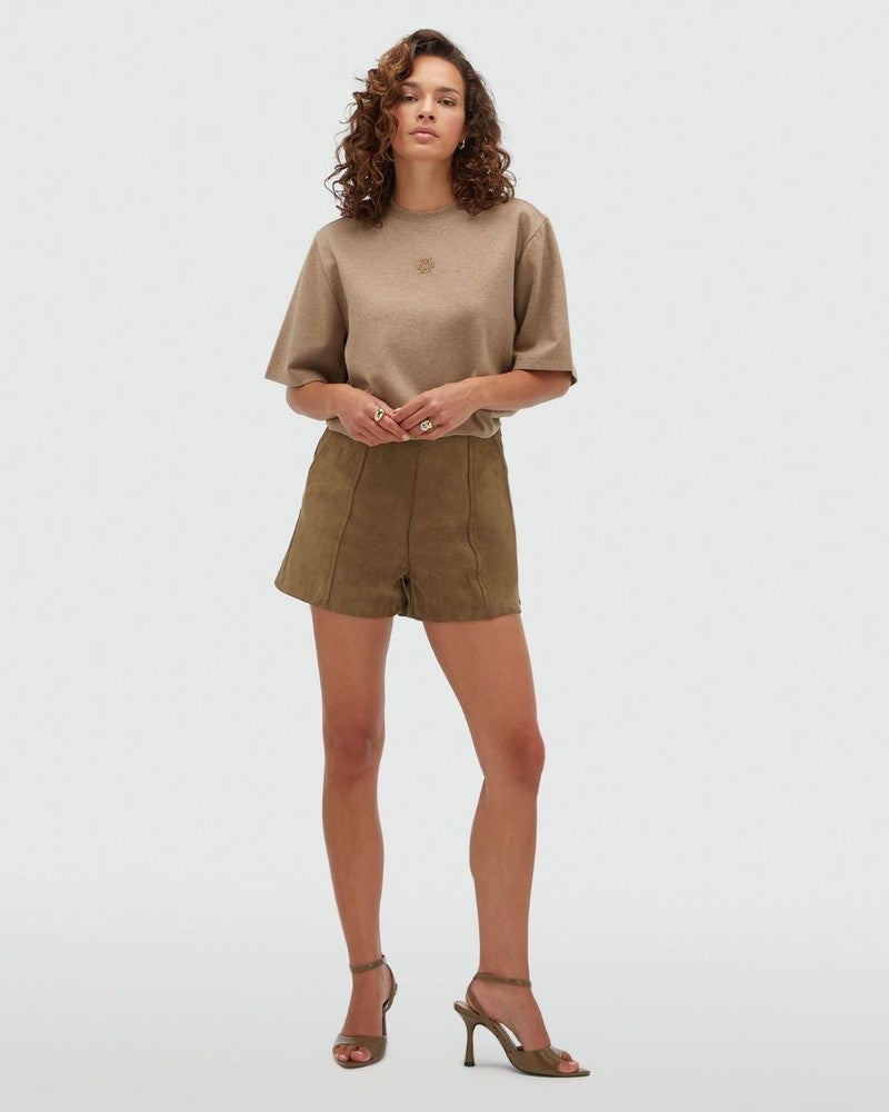 JV-PAXTON oversized T-shirt Beige JV-PAXTON oversized T-shirt Beige
