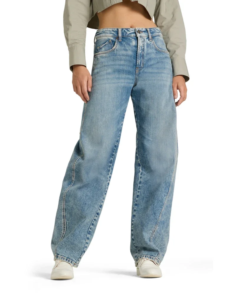 Baggy Twisted Studio87 Unikat Authentic Signature Comfort Stretch 90s Look Beige Baggy Twisted Studio87 Unikat Authentic Signature Comfort Stretch 90s Look Beige