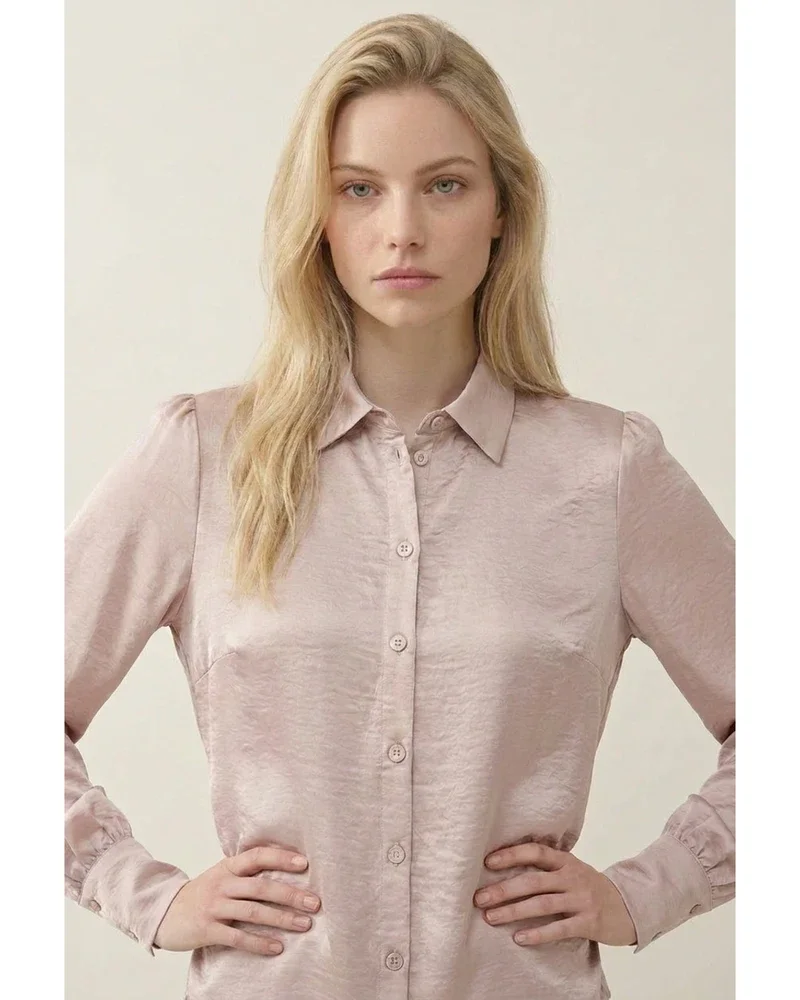 Blouse Fara 7678 Beige Blouse Fara 7678 Beige