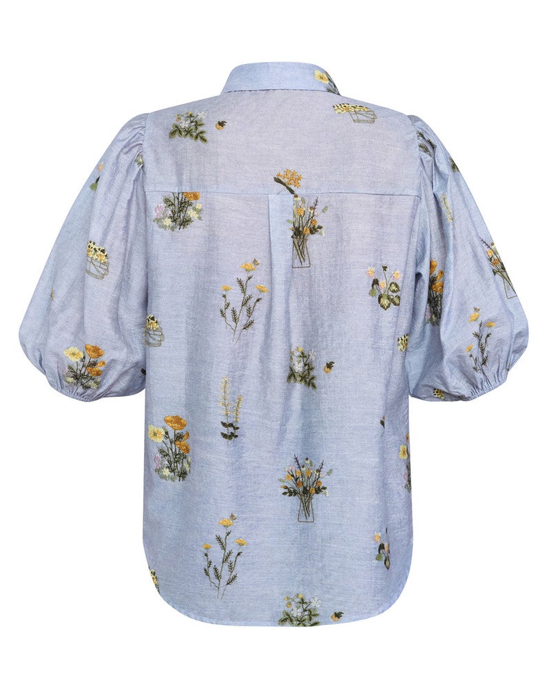 ELLA-SH87 Shirts Blauw ELLA-SH87 Shirts Blauw