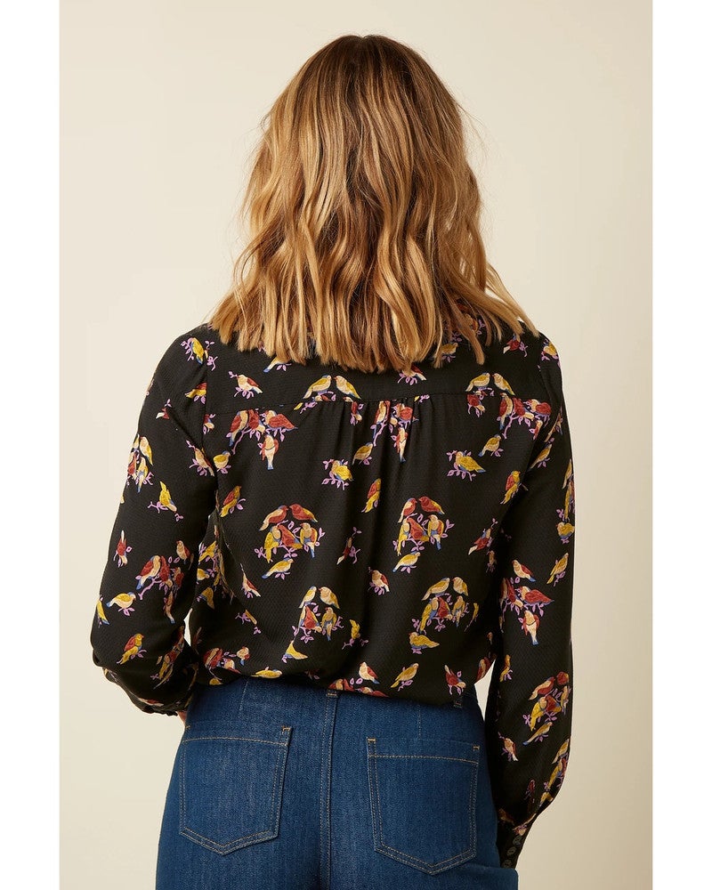 Maisie Blouse Tatum Zwart 1 Maisie Blouse Tatum Zwart 1