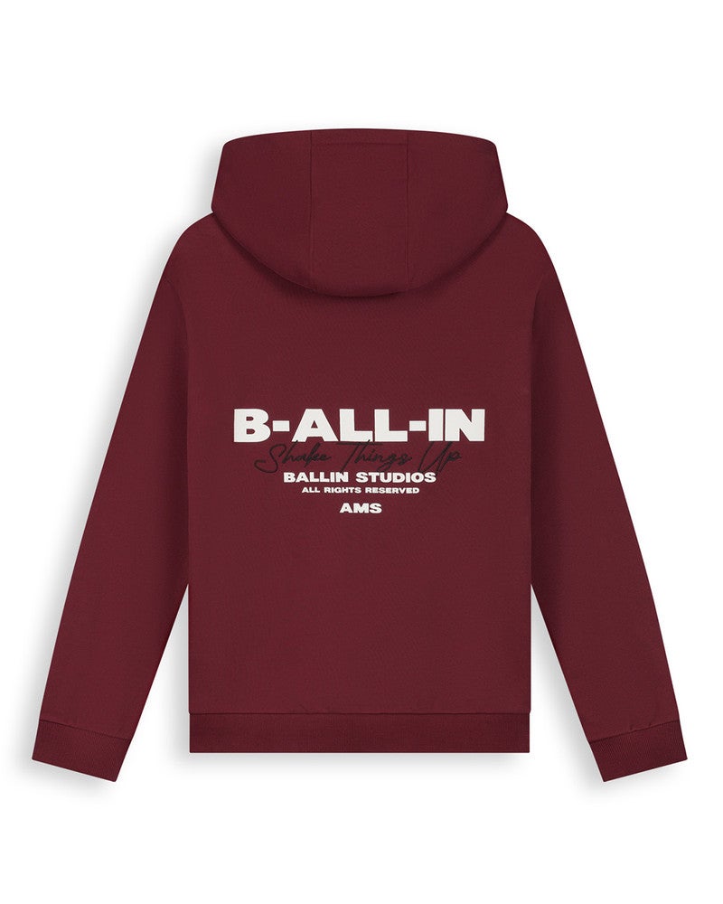 Junior B-ALL-IN Hoodie Bordeaux Junior B-ALL-IN Hoodie Bordeaux