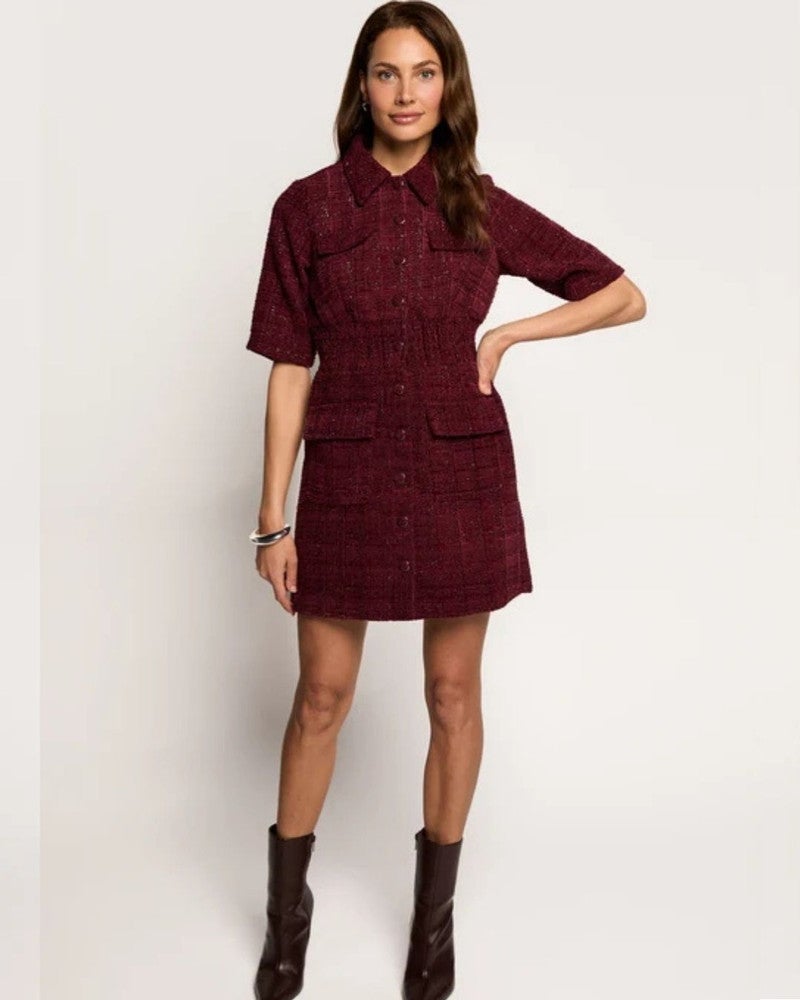 Deluxe Dress Bordeaux Deluxe Dress Bordeaux