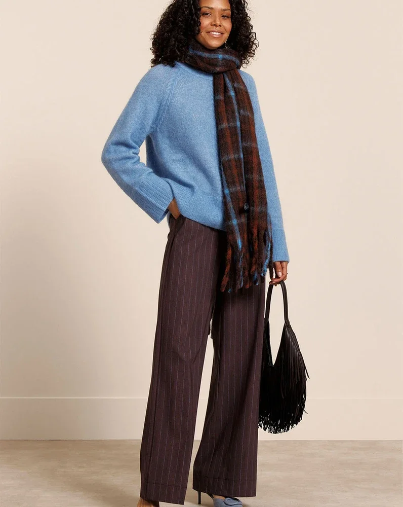 Marlise stripe trousers Bruin 1 Marlise stripe trousers Bruin 1