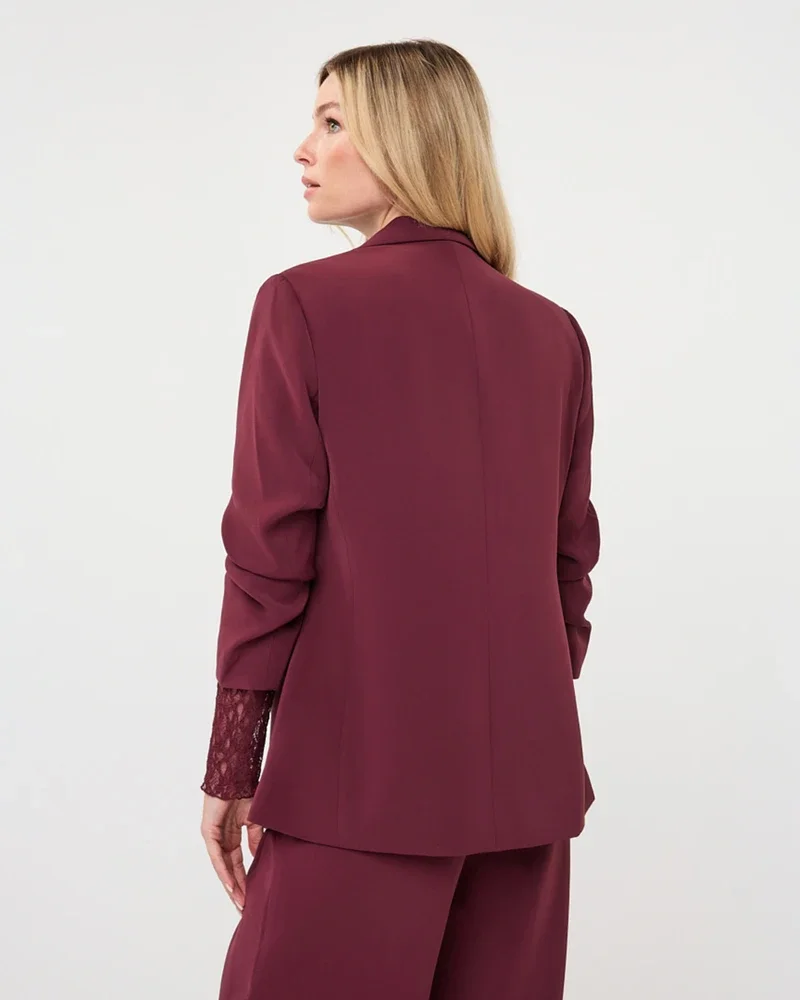 Blazer 3/4 slve Bordeaux Blazer 3/4 slve Bordeaux