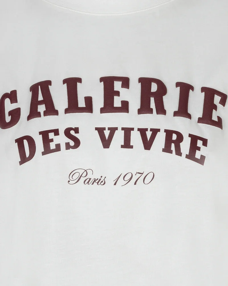 T-shirt ''Galerie'' Off White T-shirt ''Galerie'' Off White