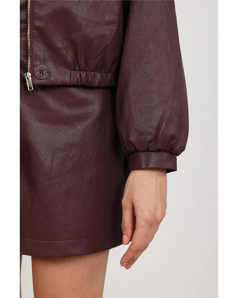 Dominique Jacket PU Bordeaux Dominique Jacket PU Bordeaux