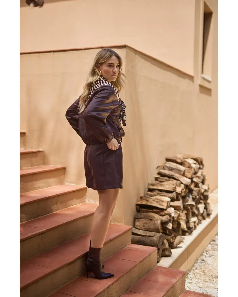 Dominique Jacket PU Bordeaux Dominique Jacket PU Bordeaux