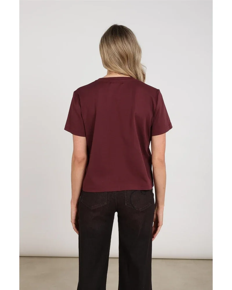 Luna Shirt NK Bordeaux Luna Shirt NK Bordeaux