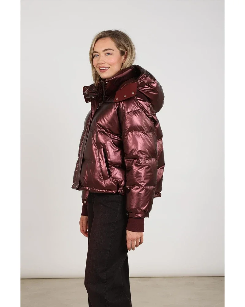 Melodi Jacket Metallic Bordeaux Melodi Jacket Metallic Bordeaux