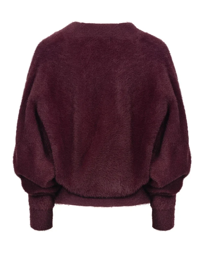 Beau Pullover Wrap Bordeaux Beau Pullover Wrap Bordeaux