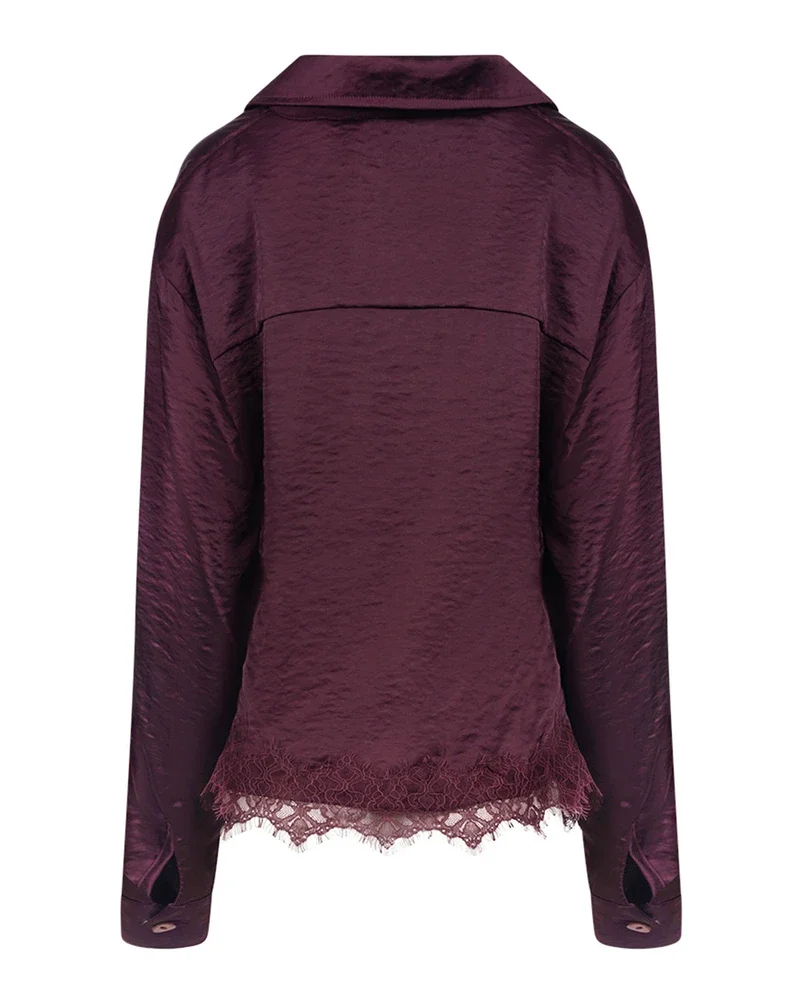 Amy Blouse Lace Bordeaux Amy Blouse Lace Bordeaux