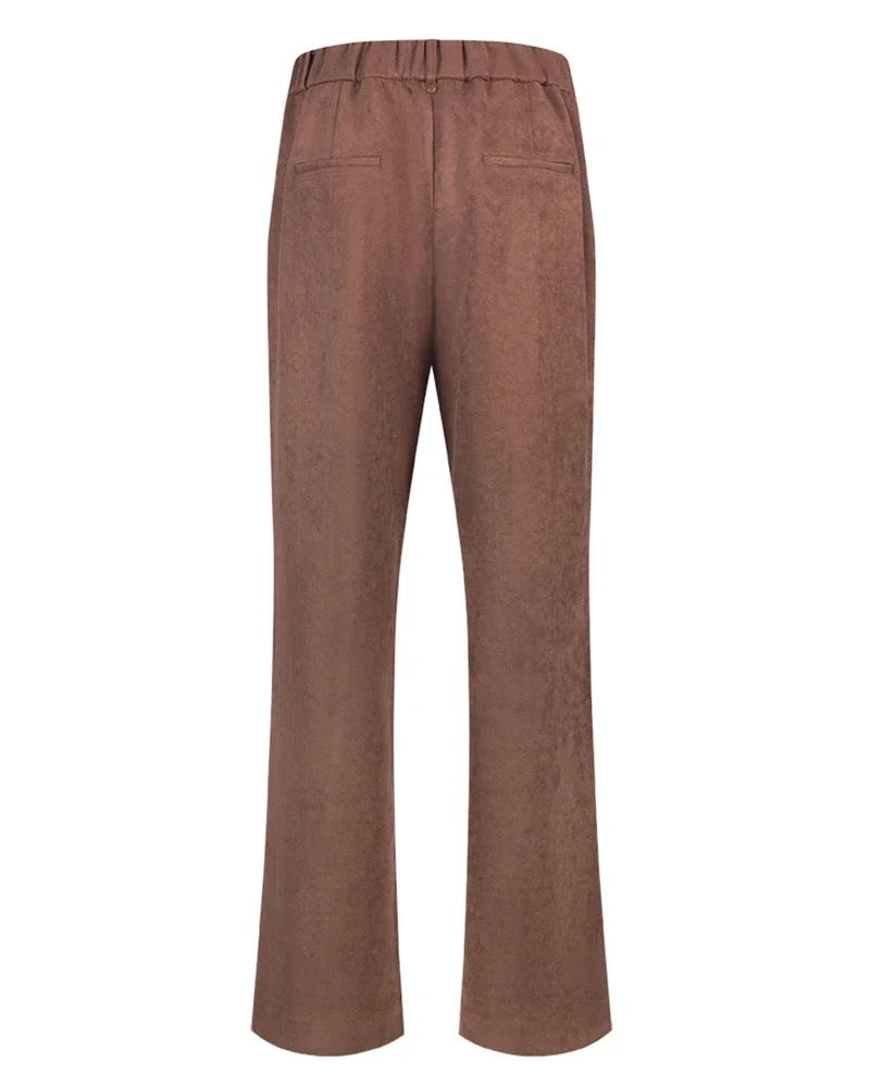 Jill Pants Suedine Beige Jill Pants Suedine Beige