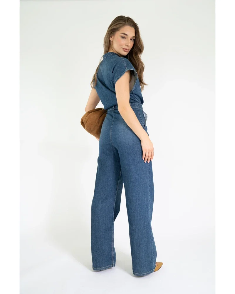 HALEY JUMPSUIT DENIM Blauw HALEY JUMPSUIT DENIM Blauw