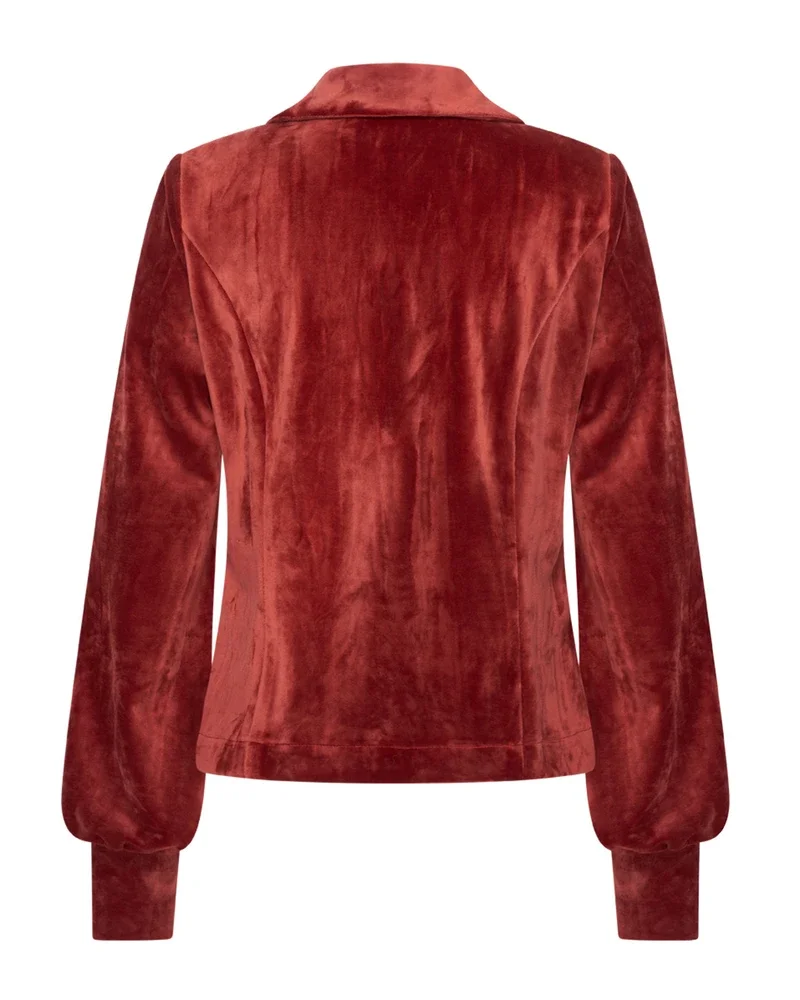 Blazer Lora Velour Bruin 2 Blazer Lora Velour Bruin 2