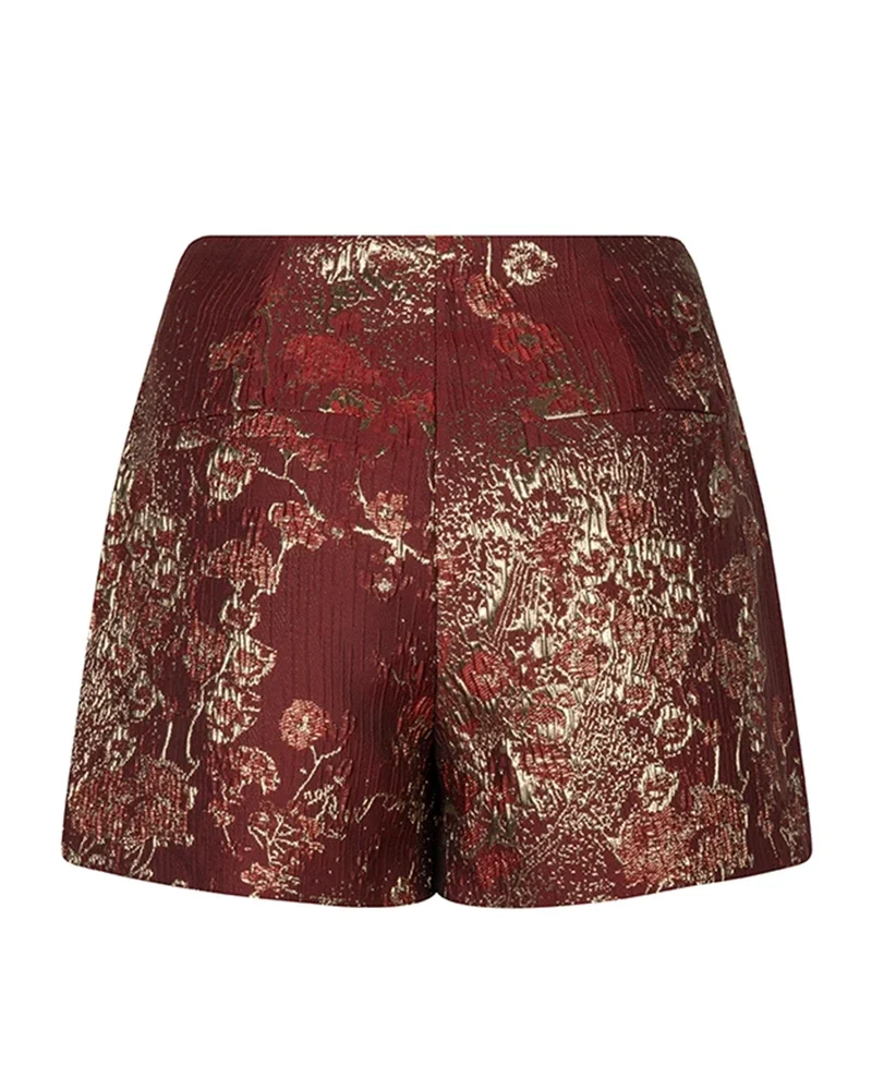 Skort Irie - A-symmetric Jacquard Bordeaux Skort Irie - A-symmetric Jacquard Bordeaux