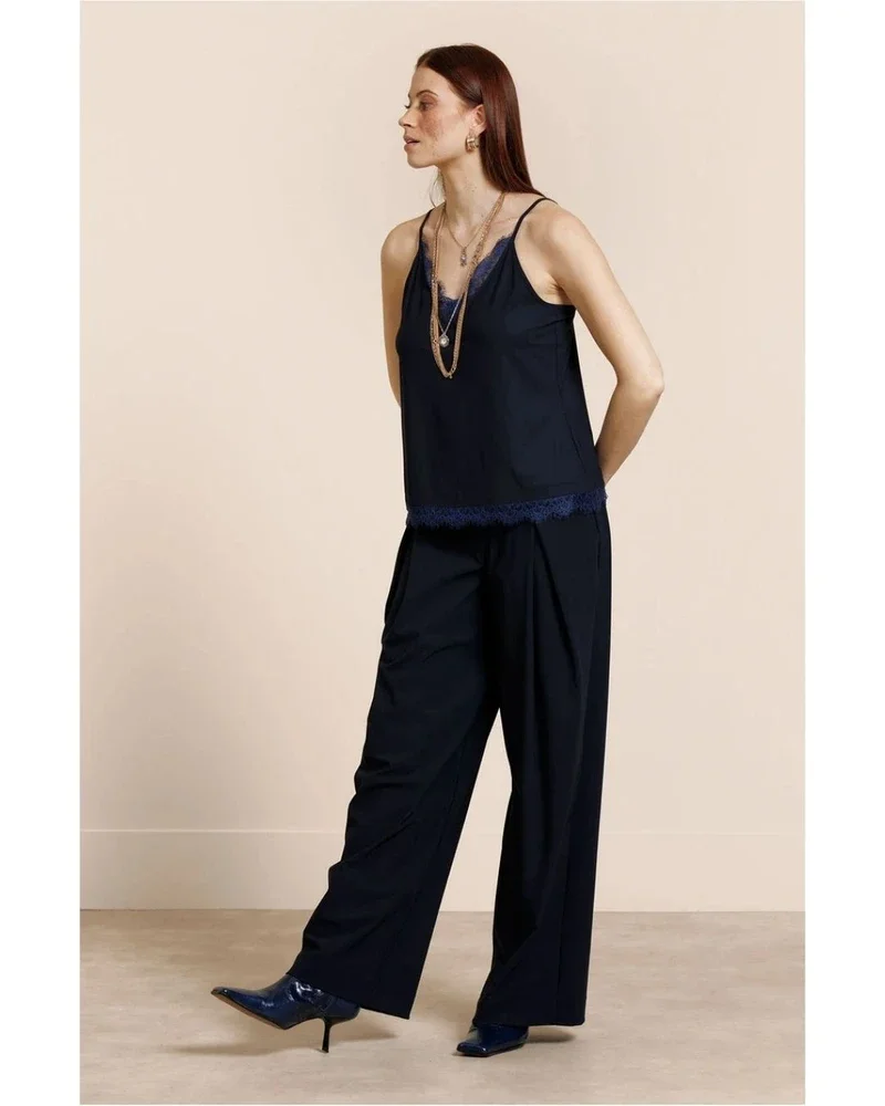 Sari trousers Donker Blauw Sari trousers Donker Blauw