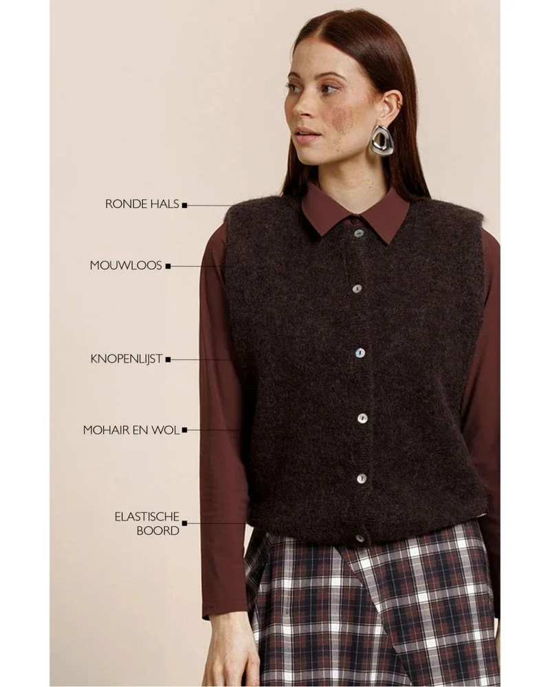 Bibi sls cardigan Bruin 1 Bibi sls cardigan Bruin 1