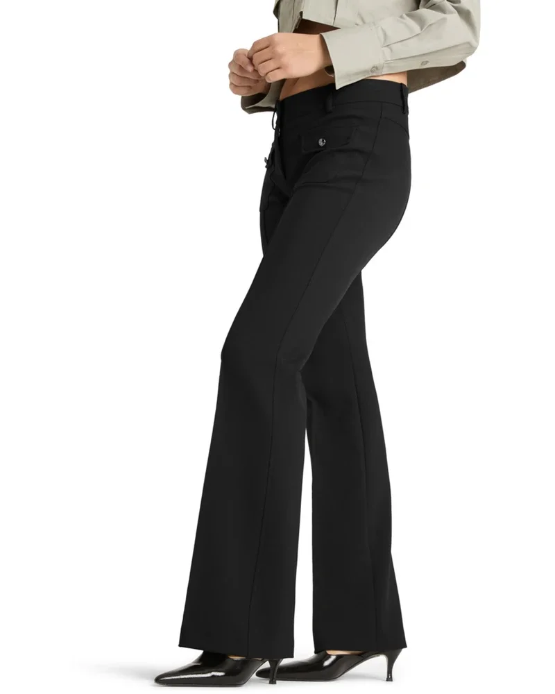 Farah Pocket Long Wool Subsitute Double Zwart 1 Farah Pocket Long Wool Subsitute Double Zwart 1