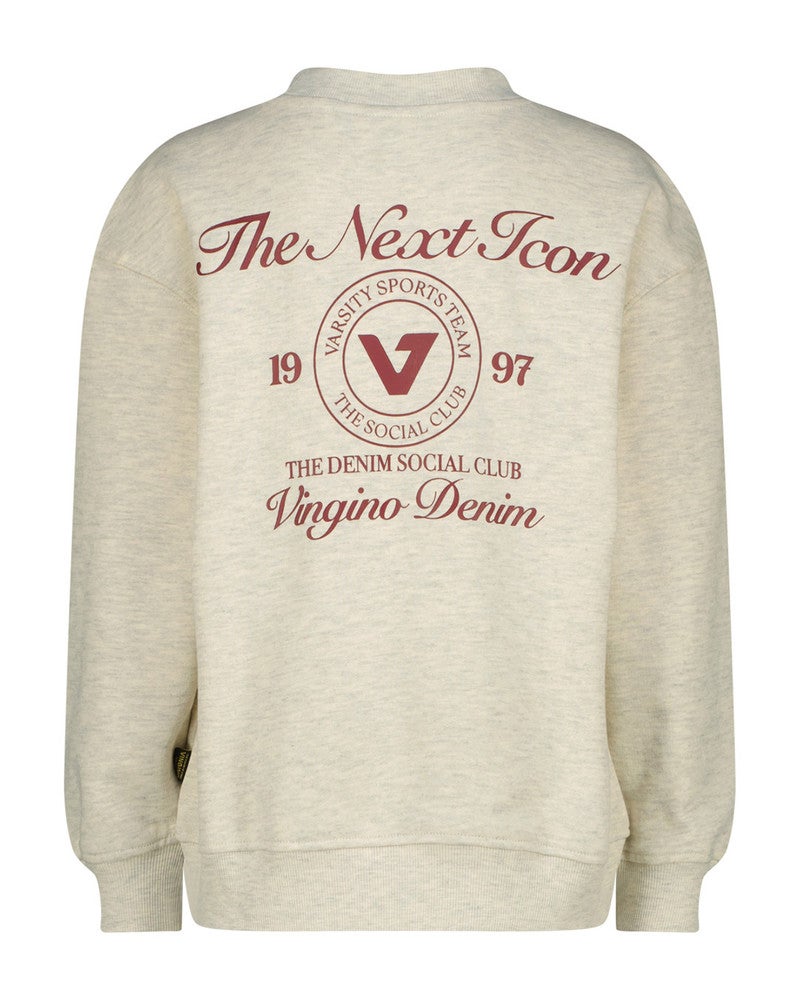 Nomi Crewneck Sweater Beige Nomi Crewneck Sweater Beige