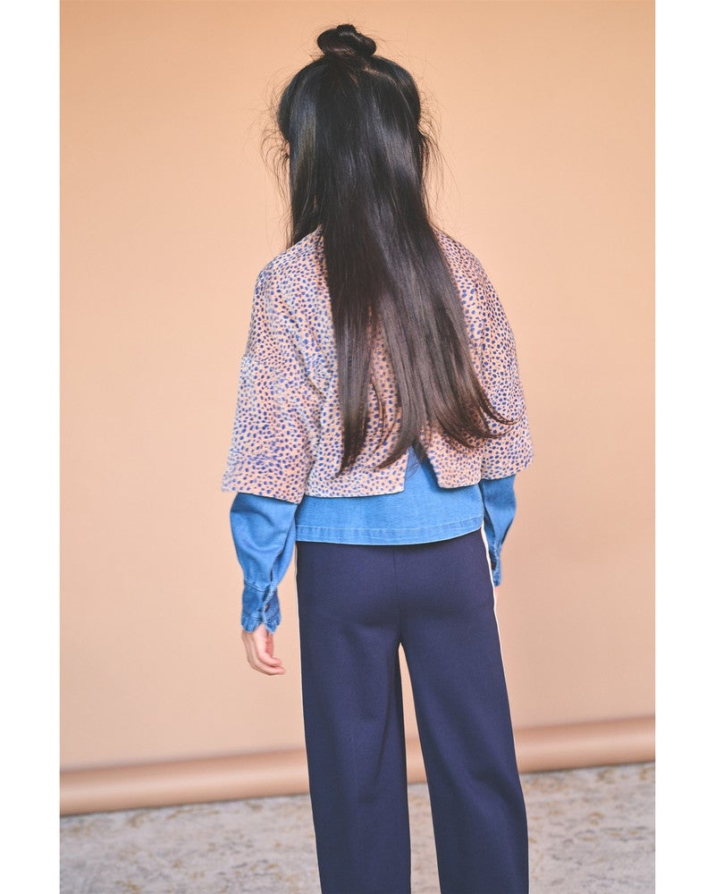 Kaily Oversized Animal AOP Top Zand Kaily Oversized Animal AOP Top Zand