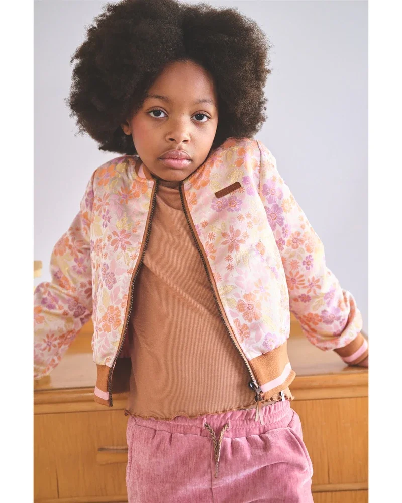 Doris Flower Jacquard IndoorJacket Multi Doris Flower Jacquard IndoorJacket Multi