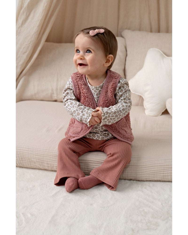 Longsleeve Leopard - Dress to Impress Off White Longsleeve Leopard - Dress to Impress Off White