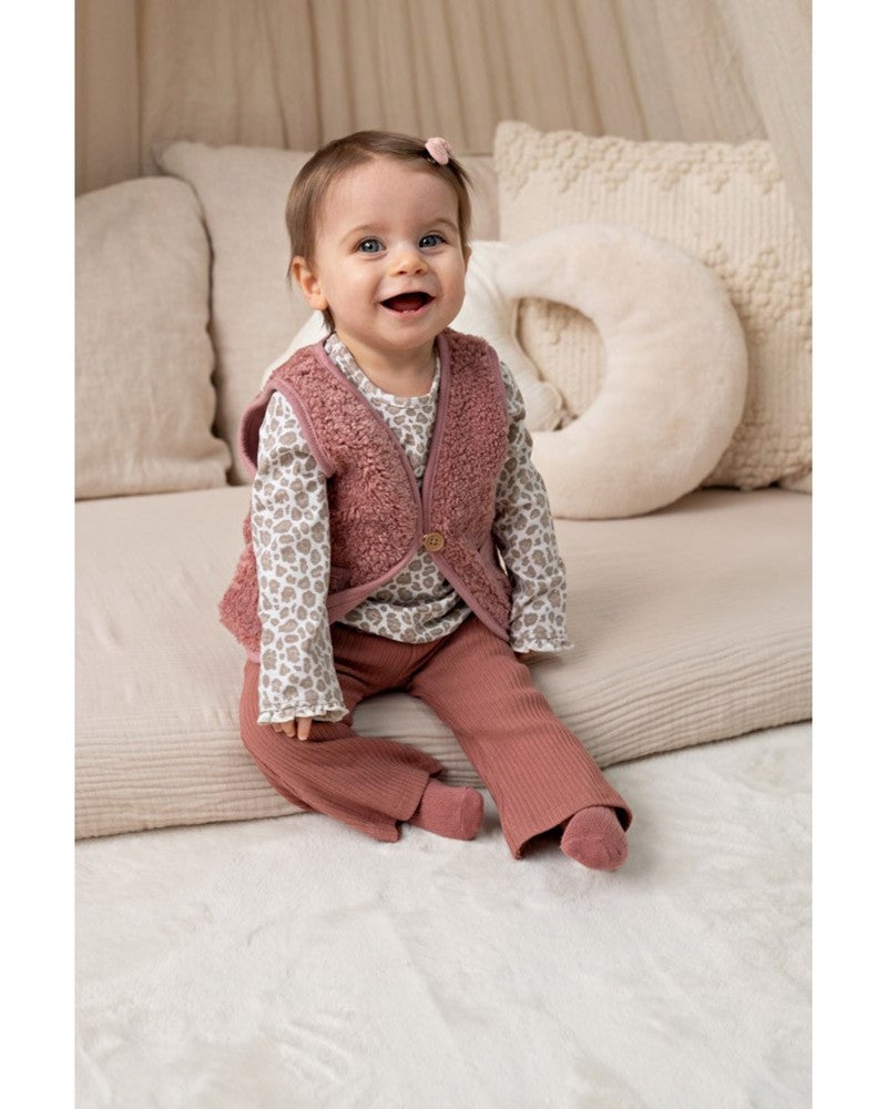 Longsleeve Leopard - Dress to Impress Off White Longsleeve Leopard - Dress to Impress Off White