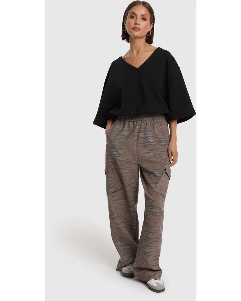 ladies woven cargo pants Bruin 1 ladies woven cargo pants Bruin 1
