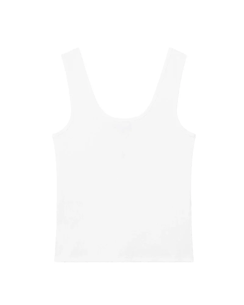 ladies knitted tank top Wit 1 ladies knitted tank top Wit 1