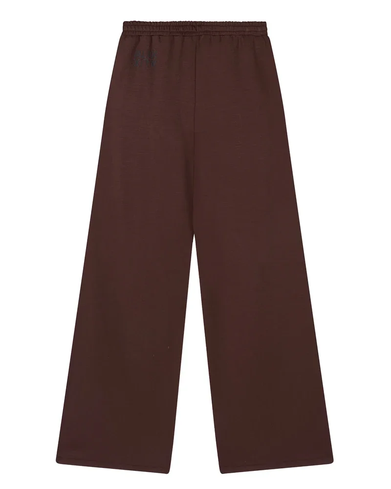 ladies knitted piping pants Bruin 1 ladies knitted piping pants Bruin 1