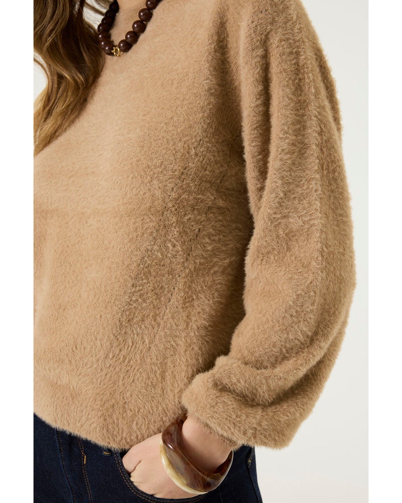 Z0072 Ladies Pullover Bruin 2 Z0072 Ladies Pullover Bruin 2