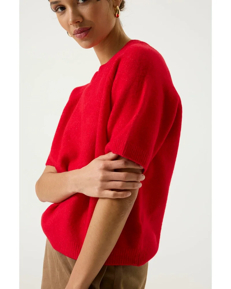 U260046 Ladies Pullover Rood U260046 Ladies Pullover Rood