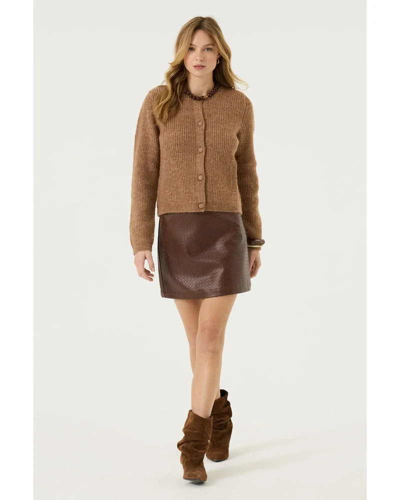 U260122 Ladies Skirt Bruin 1 U260122 Ladies Skirt Bruin 1
