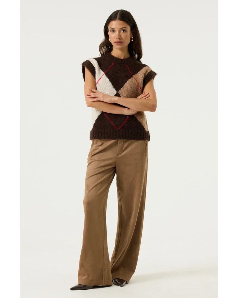 U260048 Ladies Pullover Bruin 1 U260048 Ladies Pullover Bruin 1