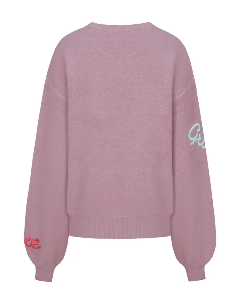 Lexa knit sweater Roze Lexa knit sweater Roze