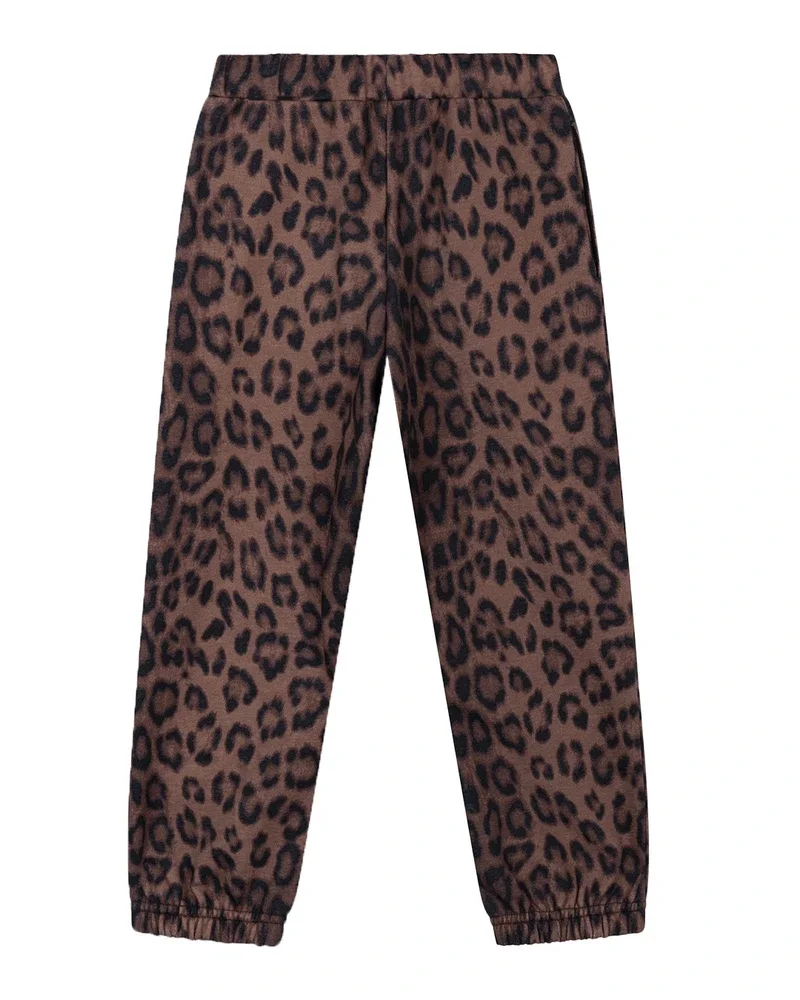 kids knitted leopard pants Bruin 1 kids knitted leopard pants Bruin 1