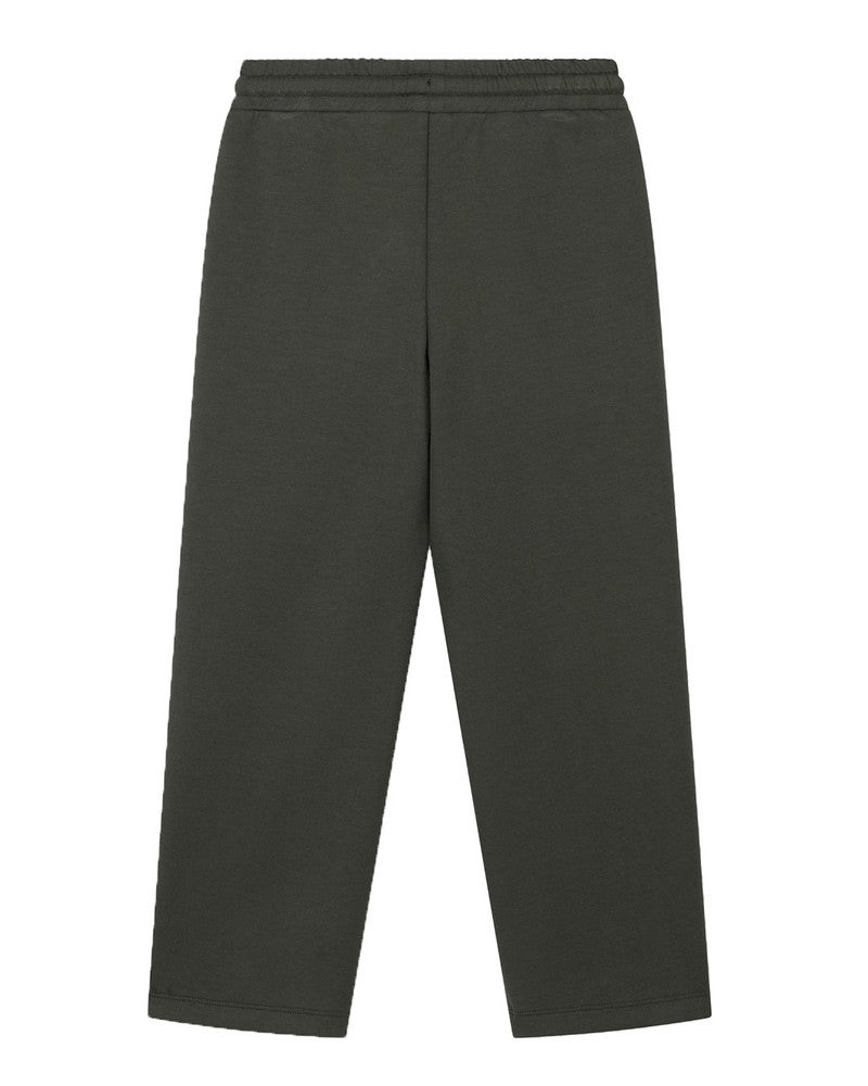 kids knitted interlock barrel pants Army kids knitted interlock barrel pants Army