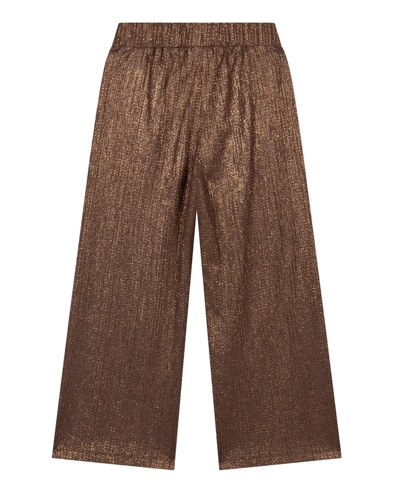 kids knitted shiny wide leg pants Bruin 1 kids knitted shiny wide leg pants Bruin 1