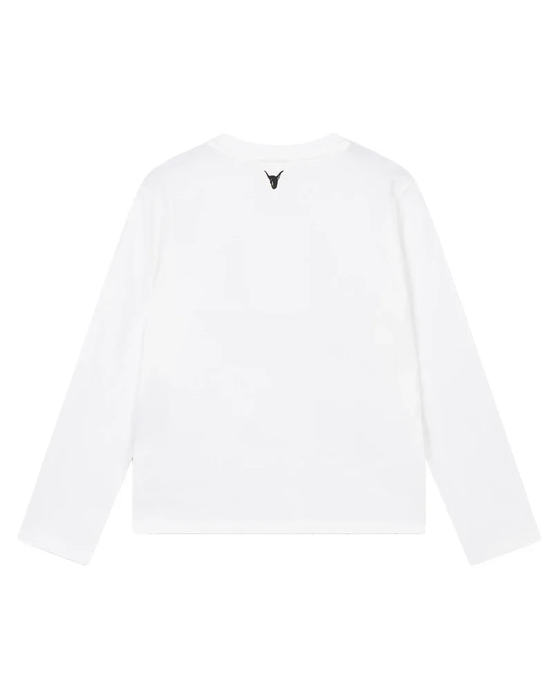 kids knitted I love alix longsleeve Wit 1 kids knitted I love alix longsleeve Wit 1