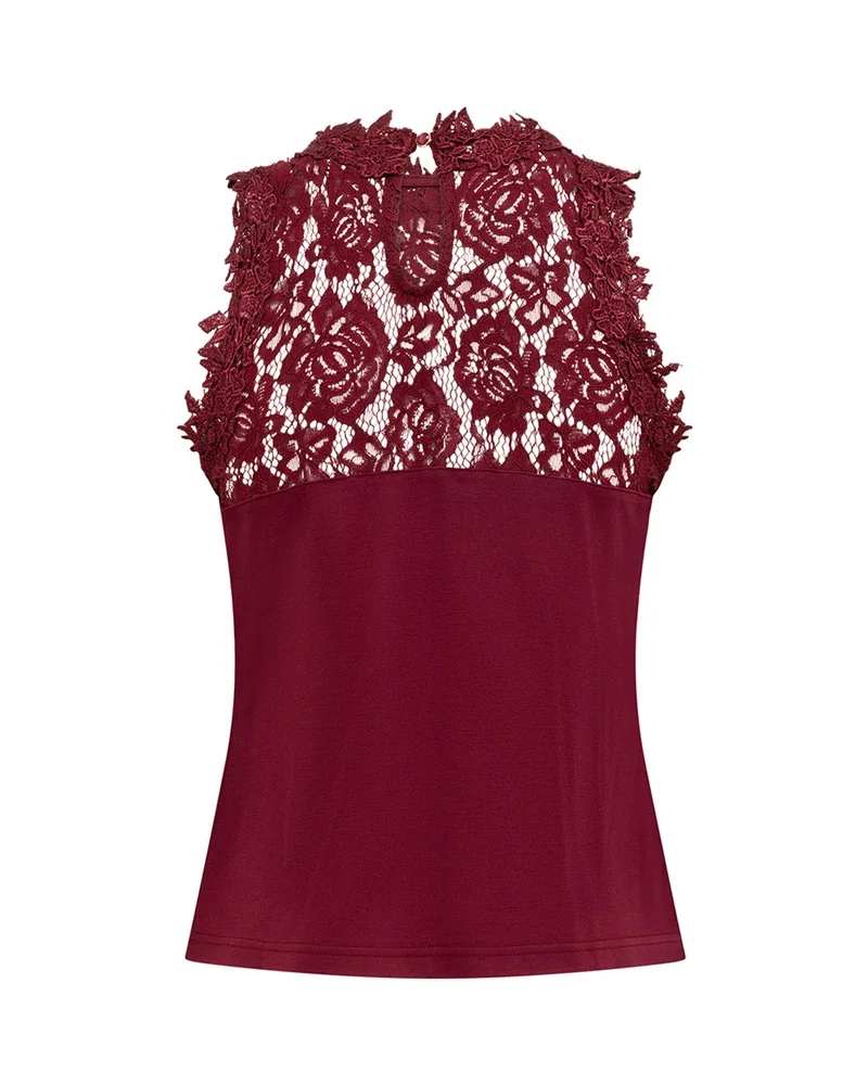 Margo Lace Top Bordeaux Margo Lace Top Bordeaux