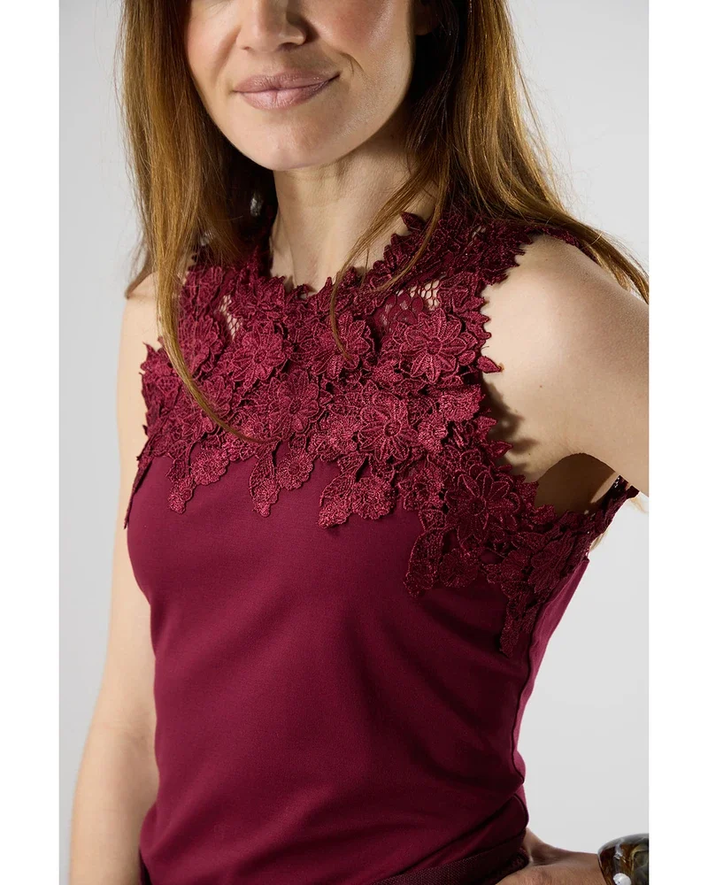 Margo Lace Top Bordeaux Margo Lace Top Bordeaux