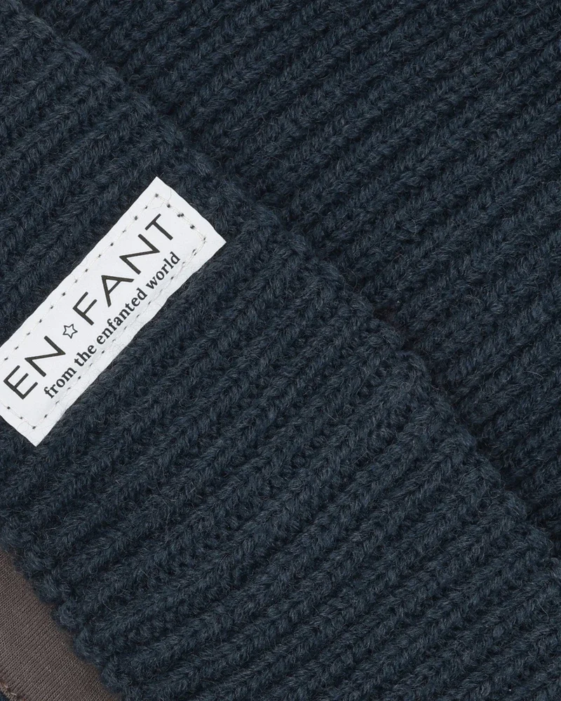 Beanie Donker Blauw Beanie Donker Blauw