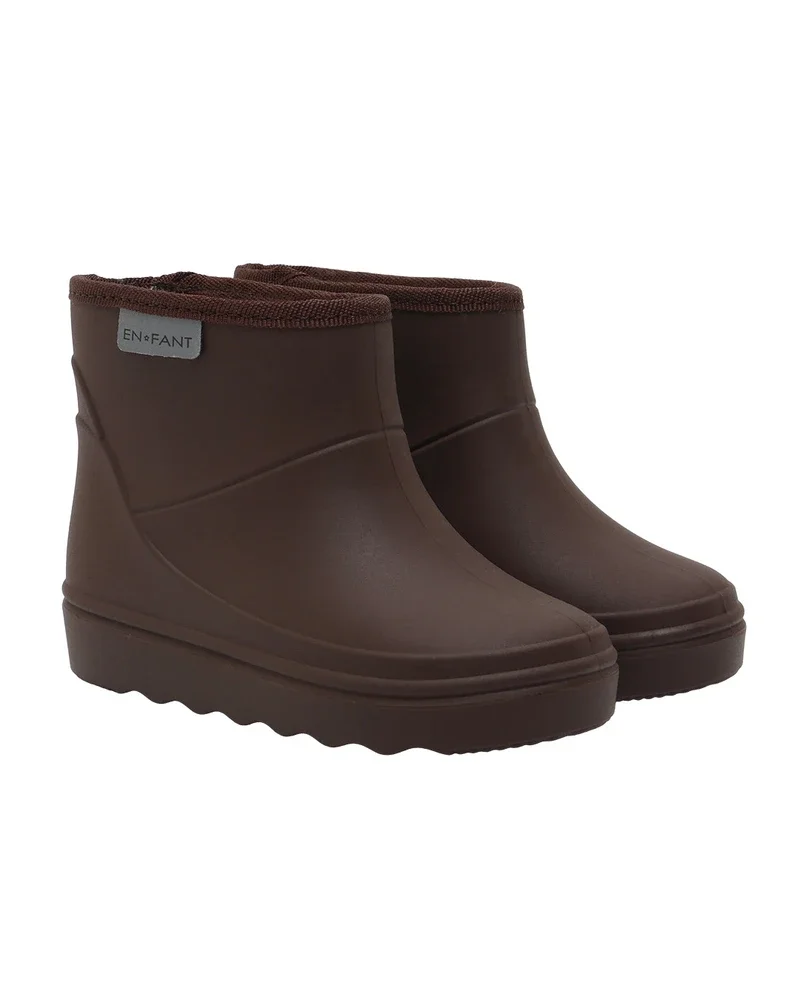 Thermo Boots Short Solid Bruin 1 Thermo Boots Short Solid Bruin 1