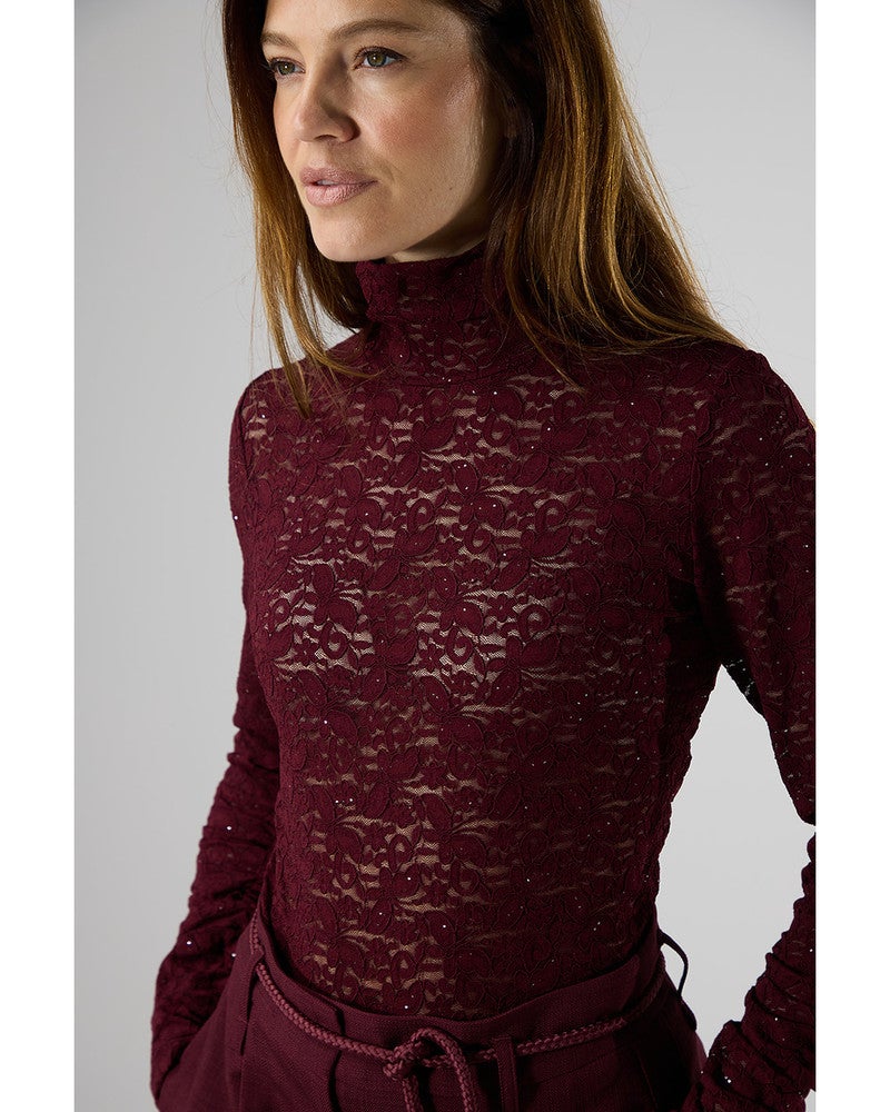 Milaine Top Bordeaux Milaine Top Bordeaux