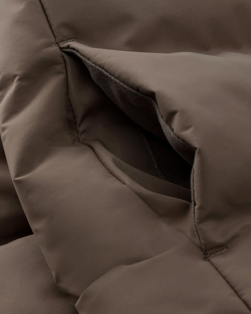 Gewatteerde Jas Waterproof Beige Gewatteerde Jas Waterproof Beige