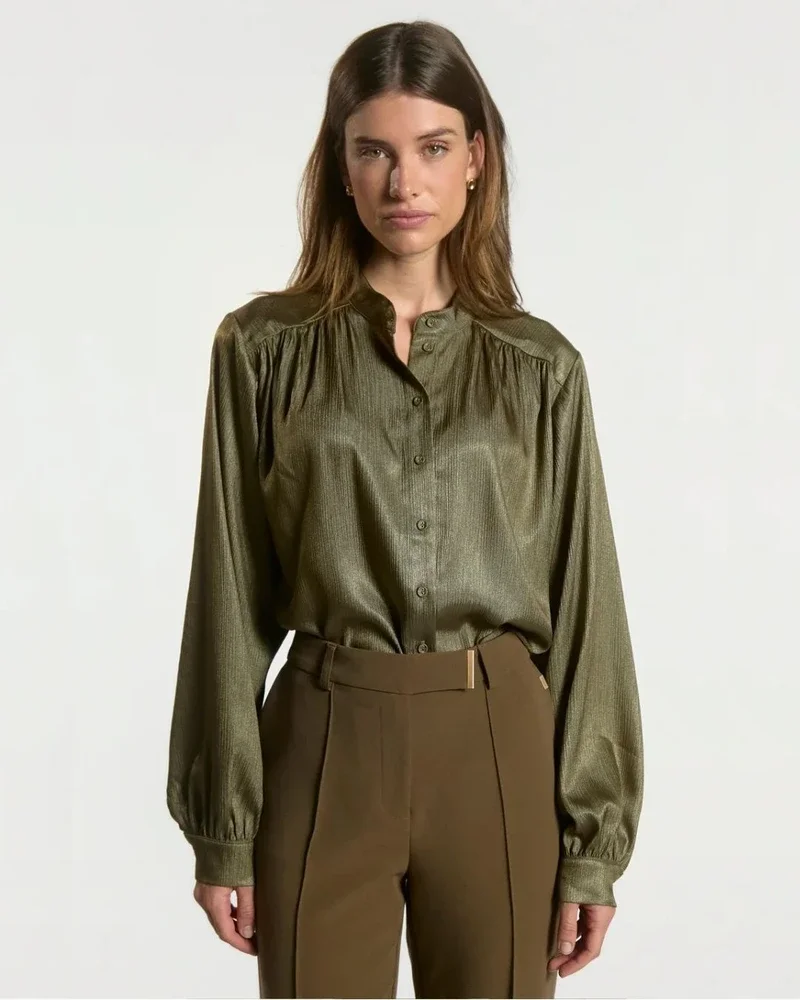 LIV PES 516 Blouse Groen LIV PES 516 Blouse Groen