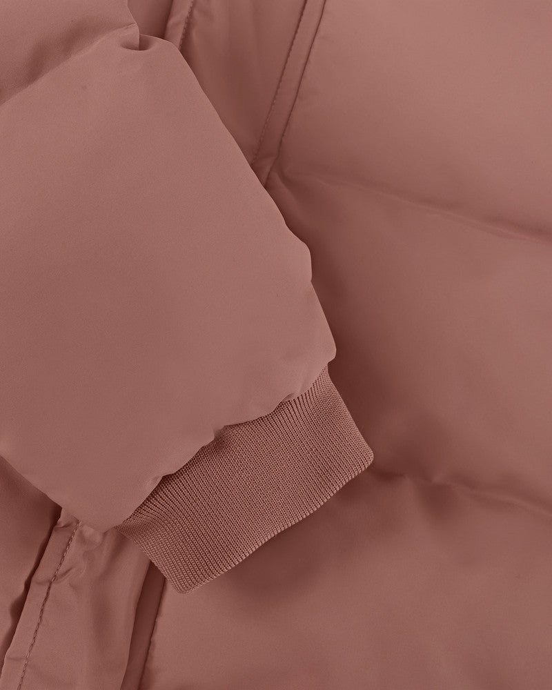 Gewatteerde Jas Waterproof Roze Gewatteerde Jas Waterproof Roze